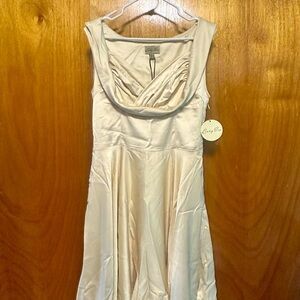 Ivory Pinup Dress w/Pettiecoat
